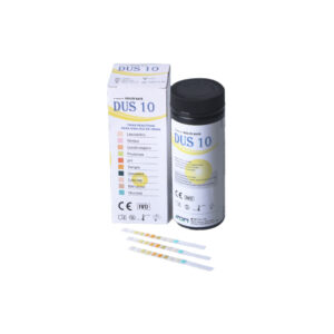Tiras Reactivas DUS10 para examen químico de orina